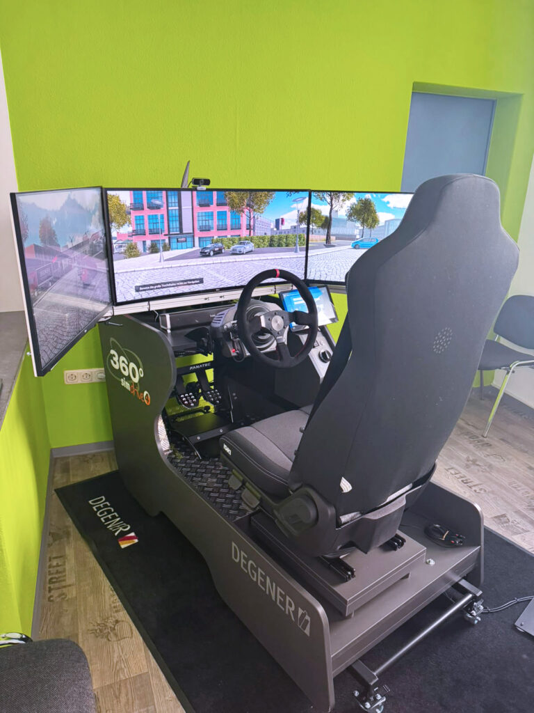 Fahrsimulator von Volkers Fahrschule in Gangelt